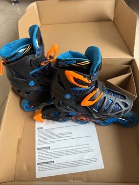 Roller Derby Kids' Adjustable Inline Skates, size 2-5